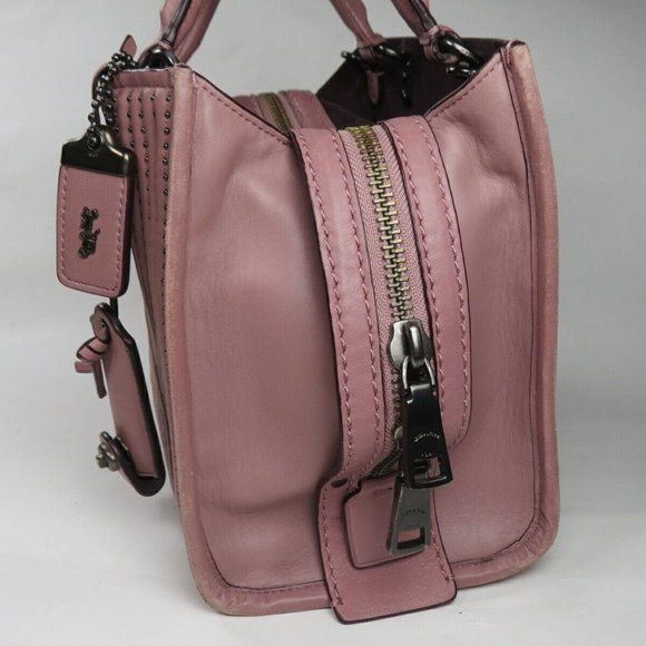 Coach Rogue 25 Womens Handbag Shoulder Bag Crossbody Quilted Nappa Leather $795 - Picture 12 of 13